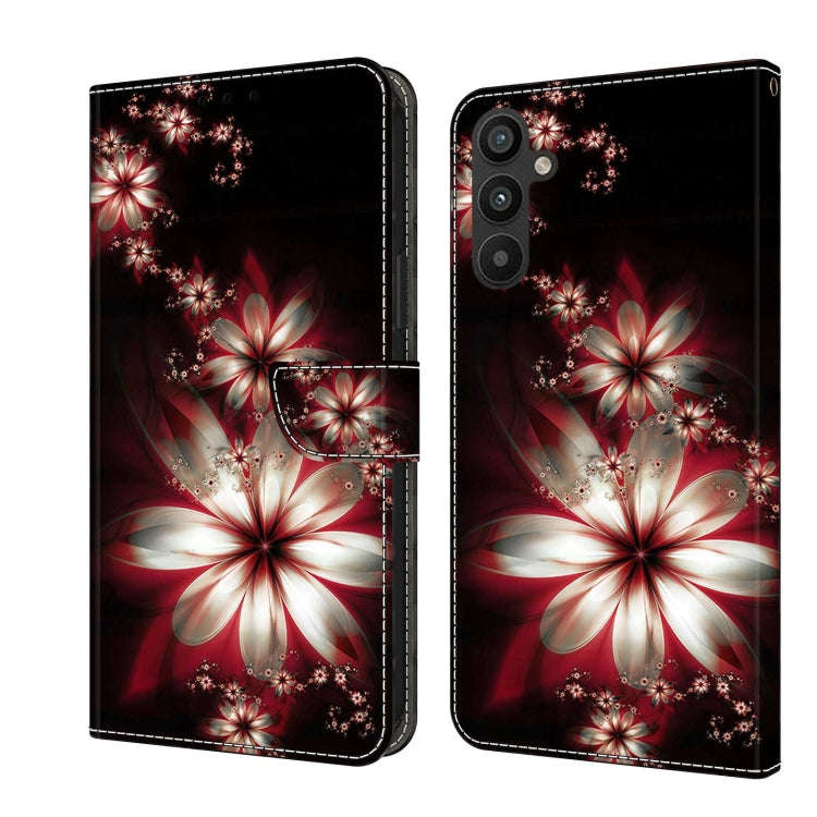Crystal 3D Shockproof Protective Leather Phone Case, For Samsung Galaxy A34 5G, For Samsung Galax...