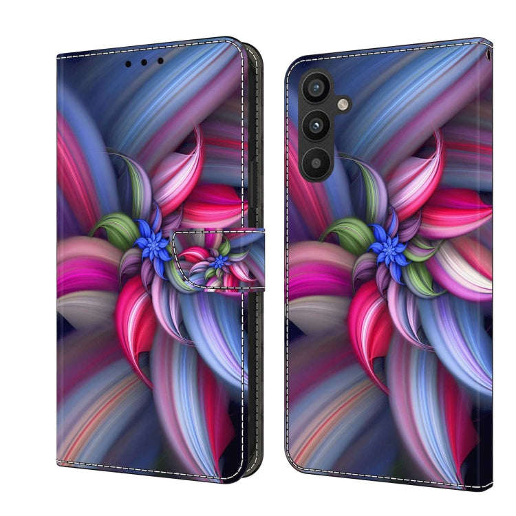 Crystal 3D Shockproof Protective Leather Phone Case, For Samsung Galaxy A34 5G, For Samsung Galax...