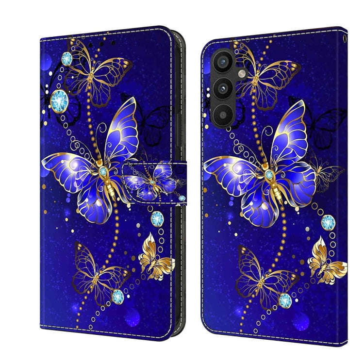 Crystal 3D Shockproof Protective Leather Phone Case, For Samsung Galaxy A34 5G, For Samsung Galax...