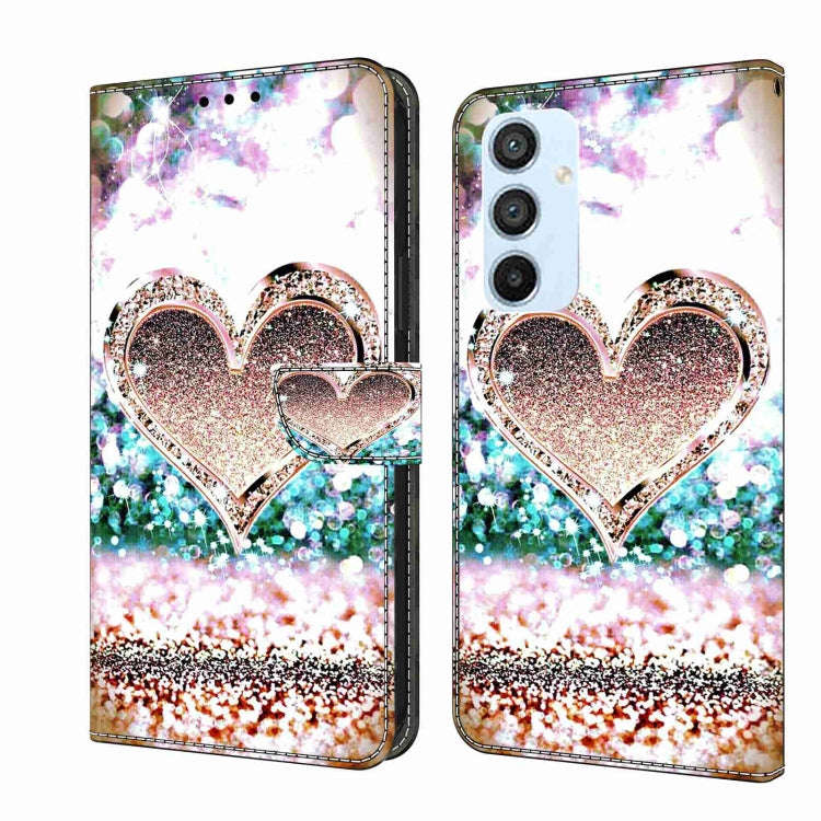 Crystal 3D Shockproof Protective Leather Phone Case, For Samsung Galaxy A34 5G, For Samsung Galax...