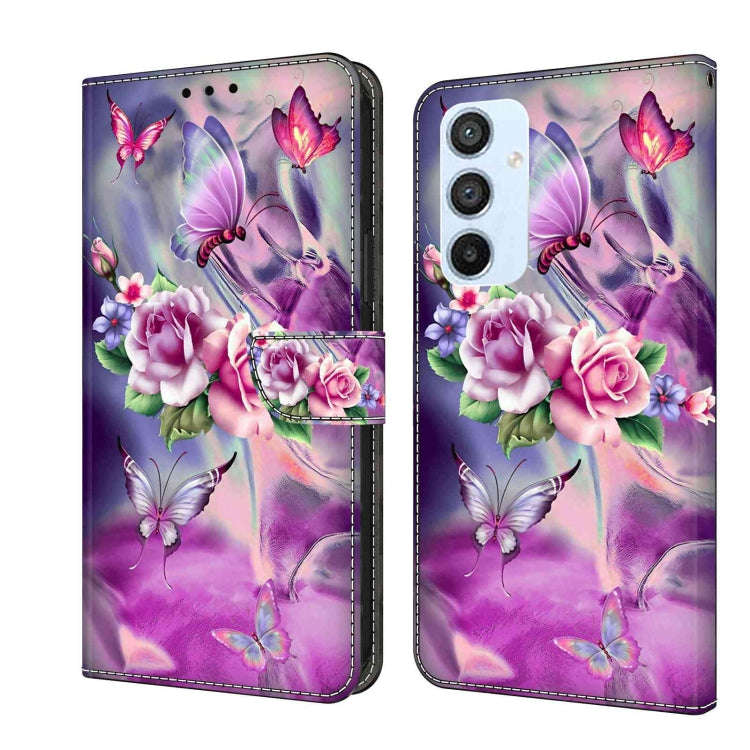 Crystal 3D Shockproof Protective Leather Phone Case, For Samsung Galaxy A34 5G, For Samsung Galax...