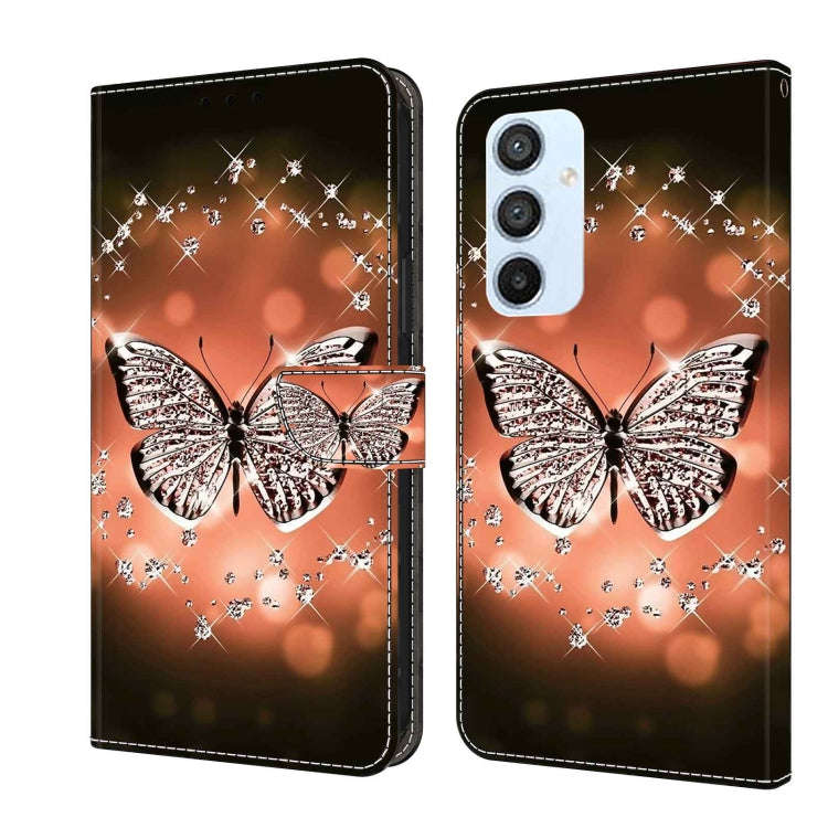 Crystal 3D Shockproof Protective Leather Phone Case, For Samsung Galaxy A34 5G, For Samsung Galax...