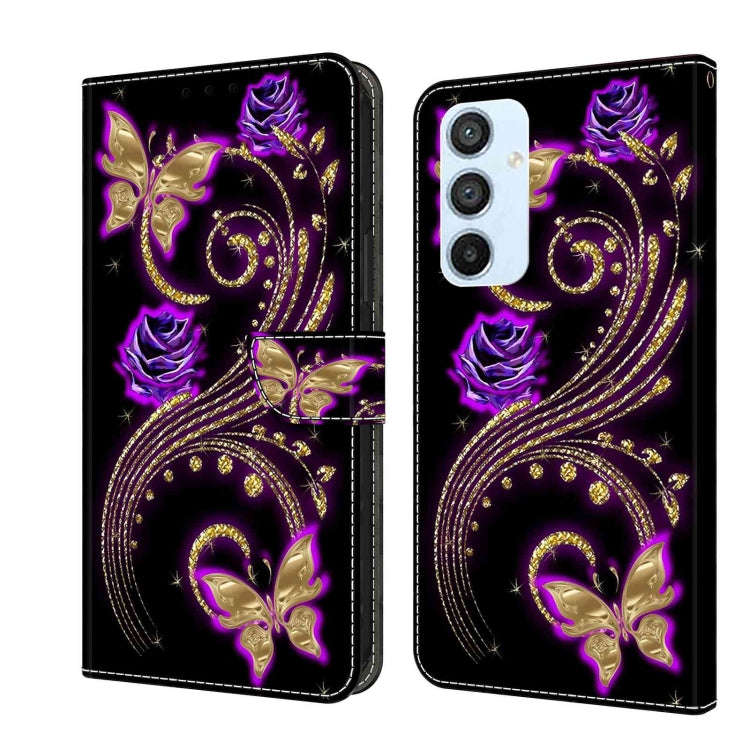 Crystal 3D Shockproof Protective Leather Phone Case, For Samsung Galaxy A34 5G, For Samsung Galax...