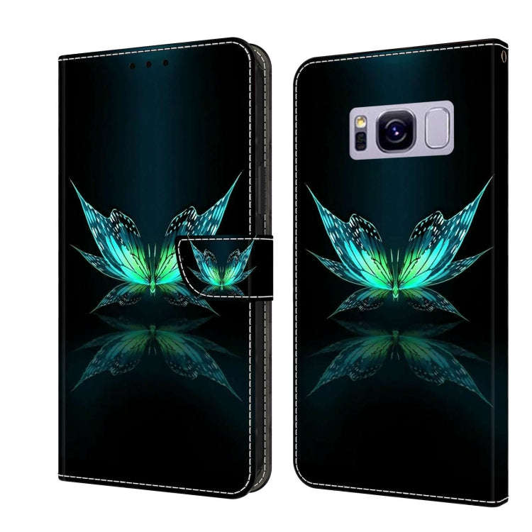 Crystal 3D Shockproof Protective Leather Phone Case, For Samsung Galaxy S9, For Samsung Galaxy S8+