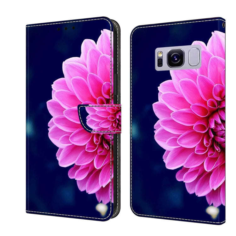 Crystal 3D Shockproof Protective Leather Phone Case, For Samsung Galaxy S9, For Samsung Galaxy S8+