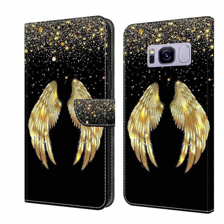 Crystal 3D Shockproof Protective Leather Phone Case, For Samsung Galaxy S9, For Samsung Galaxy S8+