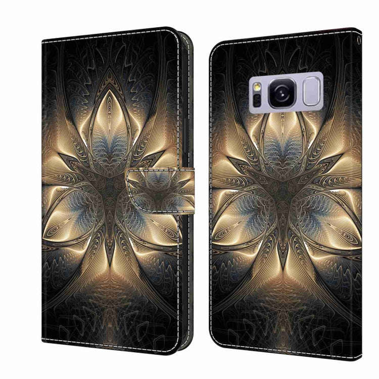 Crystal 3D Shockproof Protective Leather Phone Case, For Samsung Galaxy S9, For Samsung Galaxy S8+