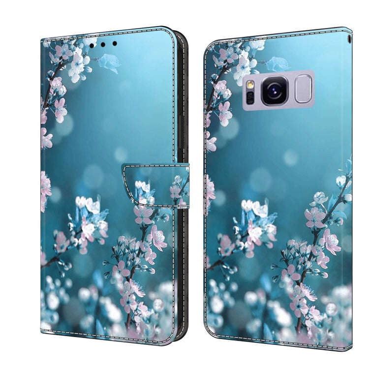 Crystal 3D Shockproof Protective Leather Phone Case, For Samsung Galaxy S9, For Samsung Galaxy S8+