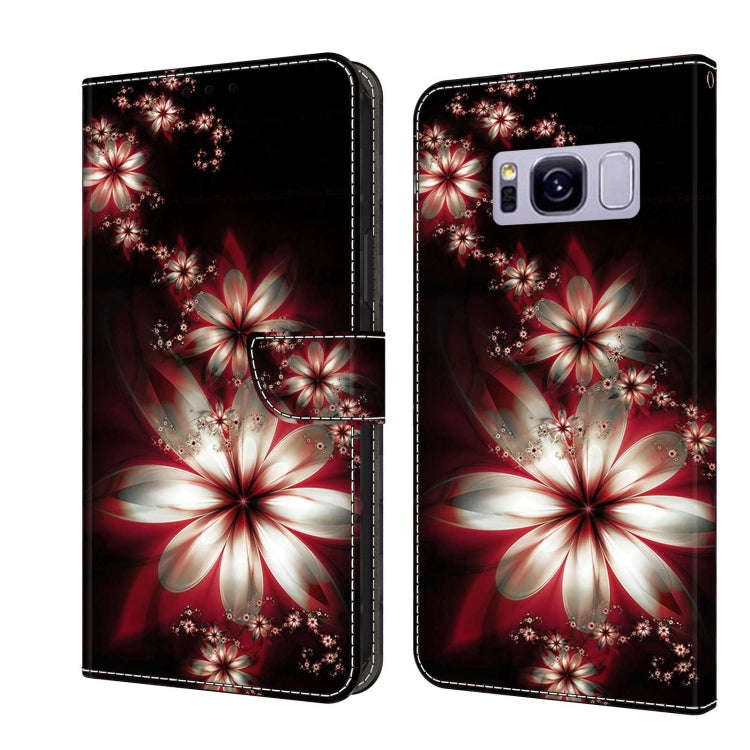 Crystal 3D Shockproof Protective Leather Phone Case, For Samsung Galaxy S9, For Samsung Galaxy S8+
