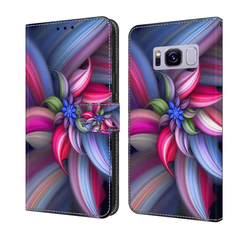 Crystal 3D Shockproof Protective Leather Phone Case, For Samsung Galaxy S9, For Samsung Galaxy S8+