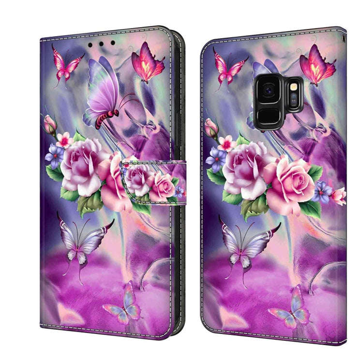 Crystal 3D Shockproof Protective Leather Phone Case, For Samsung Galaxy S9, For Samsung Galaxy S8+
