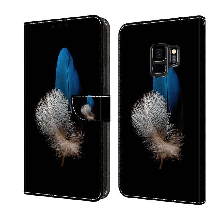 Crystal 3D Shockproof Protective Leather Phone Case, For Samsung Galaxy S9, For Samsung Galaxy S8+