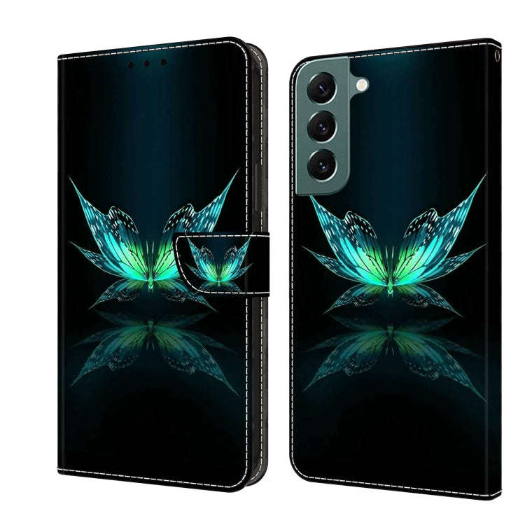 Crystal 3D Shockproof Protective Leather Phone Case, For Samsung Galaxy S22 Ultra, For Samsung Ga...