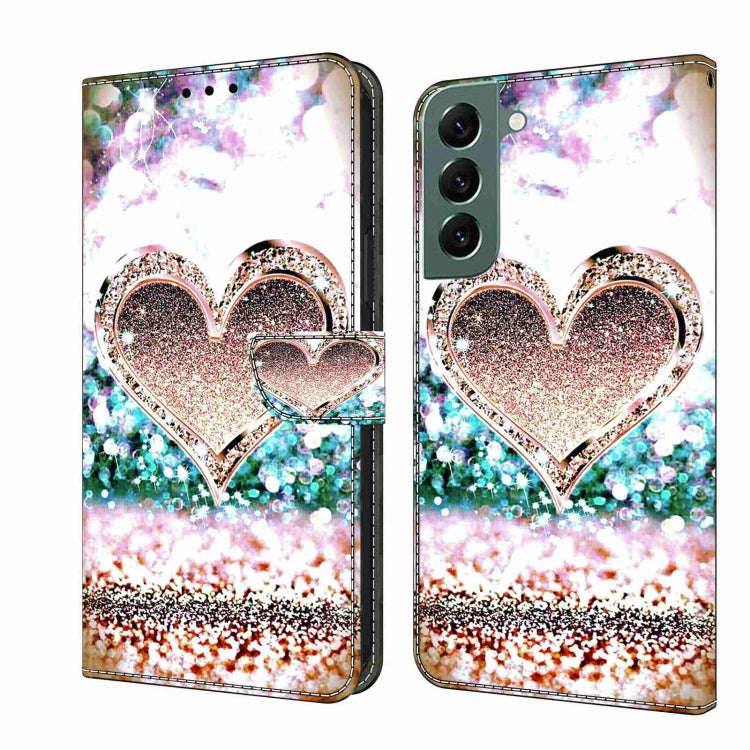 Crystal 3D Shockproof Protective Leather Phone Case, For Samsung Galaxy S22 Ultra, For Samsung Ga...
