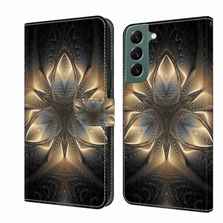 Crystal 3D Shockproof Protective Leather Phone Case, For Samsung Galaxy S22 Ultra, For Samsung Ga...