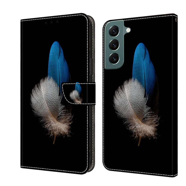 Crystal 3D Shockproof Protective Leather Phone Case, For Samsung Galaxy S22 Ultra, For Samsung Ga...