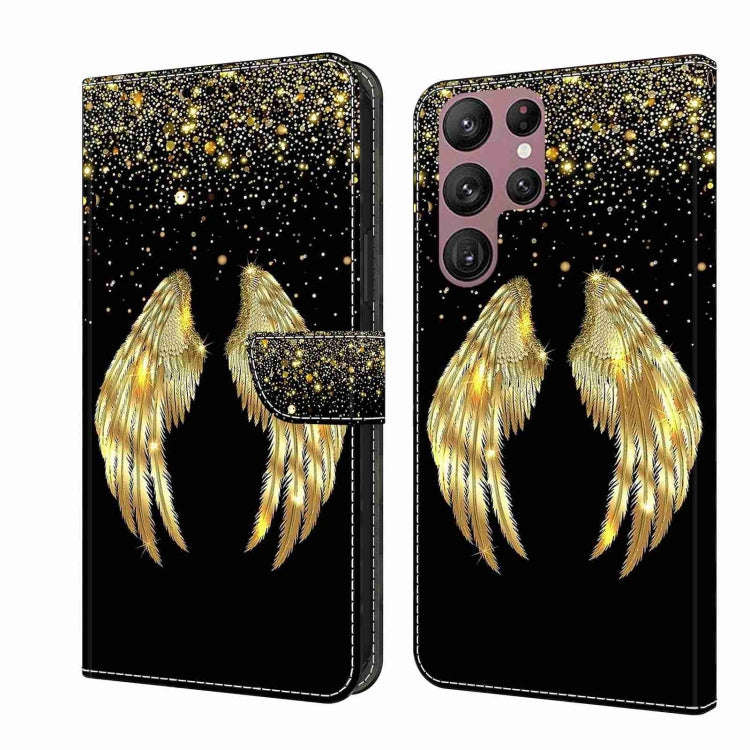 Crystal 3D Shockproof Protective Leather Phone Case, For Samsung Galaxy S22 Ultra, For Samsung Ga...