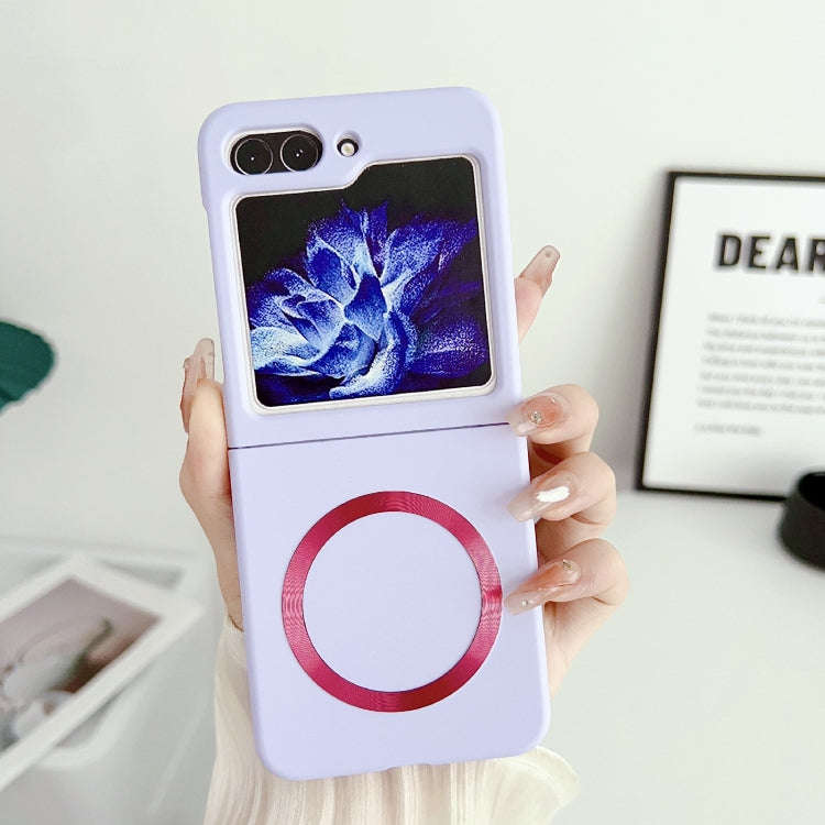 Skin Feel Magsafe Magnetic Shockproof PC Phone Case, For Samsung Galaxy Z Fold5, For Samsung Gala...
