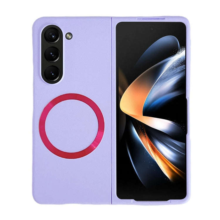 Skin Feel Magsafe Magnetic Shockproof PC Phone Case, For Samsung Galaxy Z Fold5, For Samsung Gala...