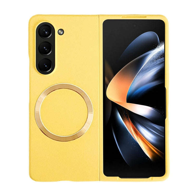 Skin Feel Magsafe Magnetic Shockproof PC Phone Case, For Samsung Galaxy Z Fold5, For Samsung Gala...