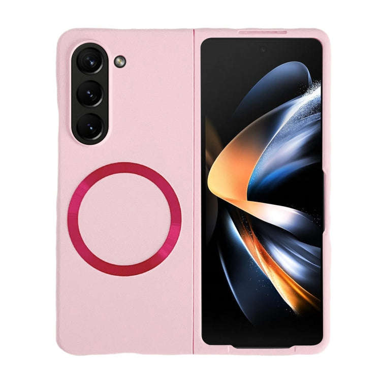 Skin Feel Magsafe Magnetic Shockproof PC Phone Case, For Samsung Galaxy Z Fold5, For Samsung Gala...