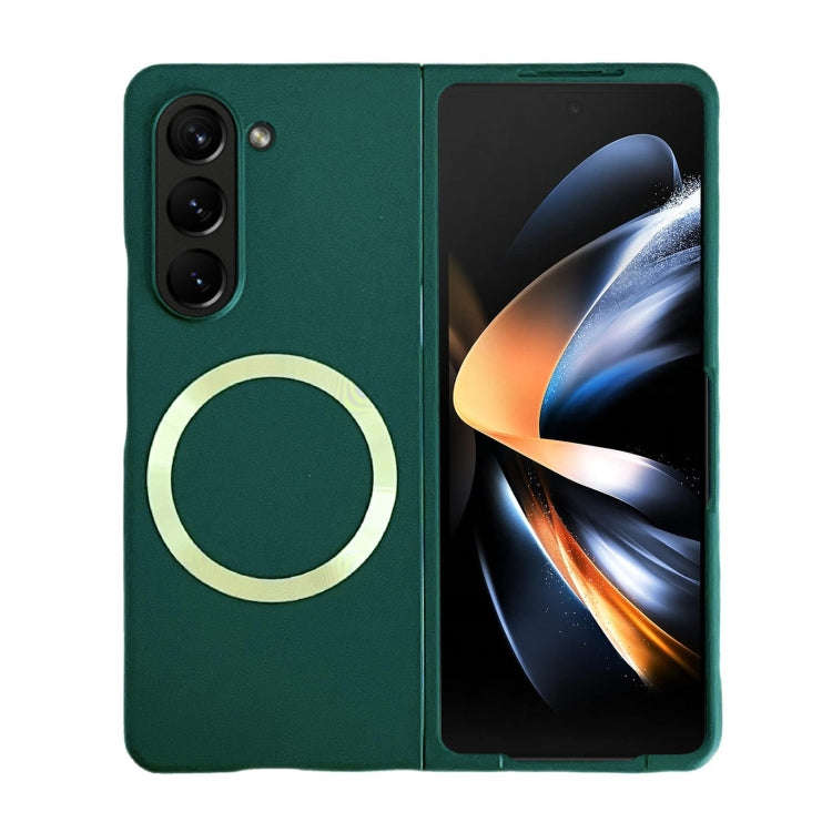 Skin Feel Magsafe Magnetic Shockproof PC Phone Case, For Samsung Galaxy Z Fold5, For Samsung Gala...
