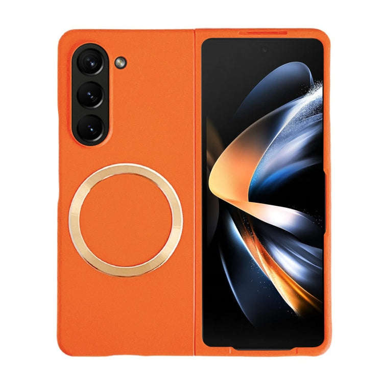 Skin Feel Magsafe Magnetic Shockproof PC Phone Case, For Samsung Galaxy Z Fold5, For Samsung Gala...