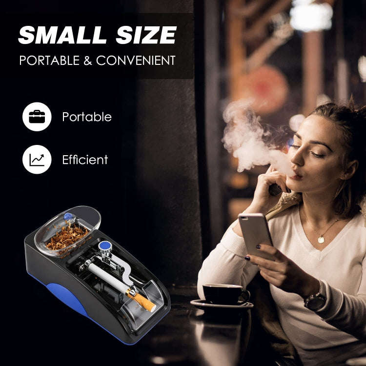 Automatic Electric Cigarette Rolling Machine Cigarette Injector Maker, Diameter: 6.5mm, EU Plug, ...