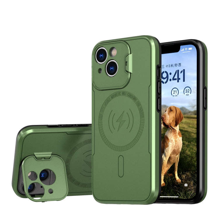 MagSafe Magnetic Invisible Camera Holder Phone Case, For iPhone 15 Pro Max, For iPhone 15 Pro, Fo...