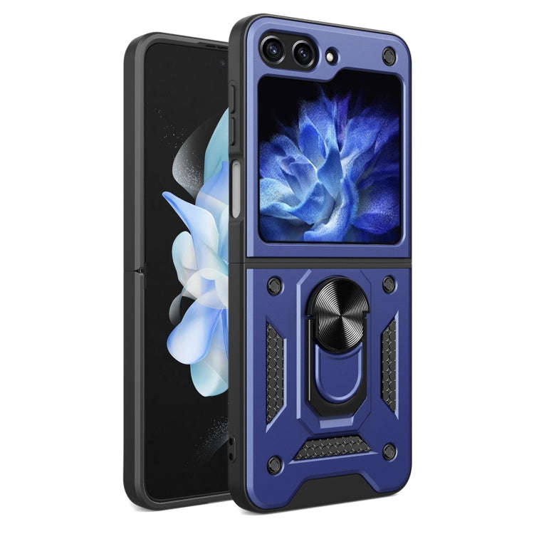 Armor Magnetic Bracket TPU+PC Phone Case, For Samsung Galaxy Z Flip7, For Samsung Galaxy Z Flip6 ...