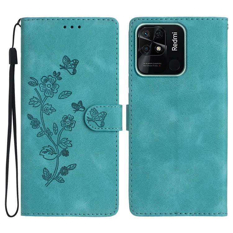 Flower Butterfly Embossing Pattern Leather Phone Case, For Xiaomi 12 Pro, For Xiaomi Redmi A1, Fo...
