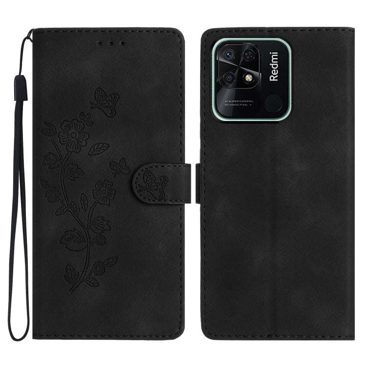 Flower Butterfly Embossing Pattern Leather Phone Case, For Xiaomi 12 Pro, For Xiaomi Redmi A1, Fo...