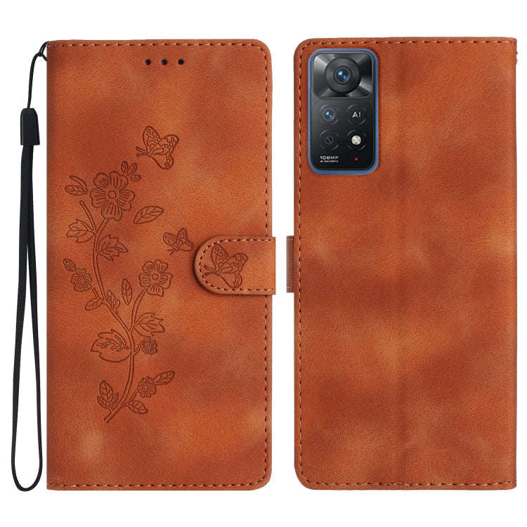 Flower Butterfly Embossing Pattern Leather Phone Case, For Xiaomi 12 Pro, For Xiaomi Redmi A1, Fo...
