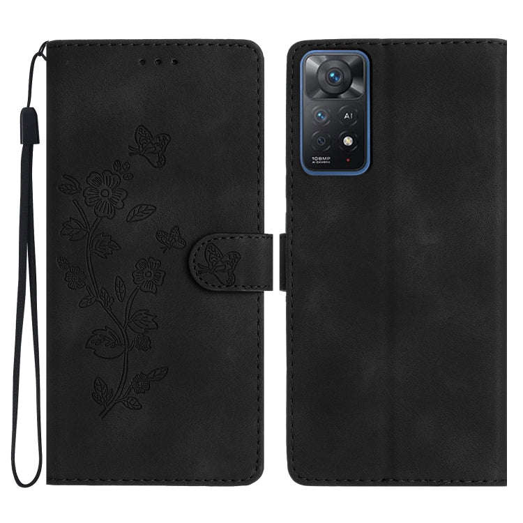 Flower Butterfly Embossing Pattern Leather Phone Case, For Xiaomi 12 Pro, For Xiaomi Redmi A1, Fo...