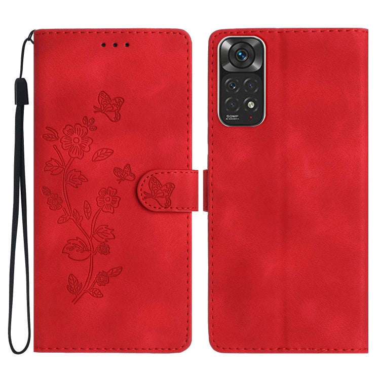 Flower Butterfly Embossing Pattern Leather Phone Case, For Xiaomi 12 Pro, For Xiaomi Redmi A1, Fo...