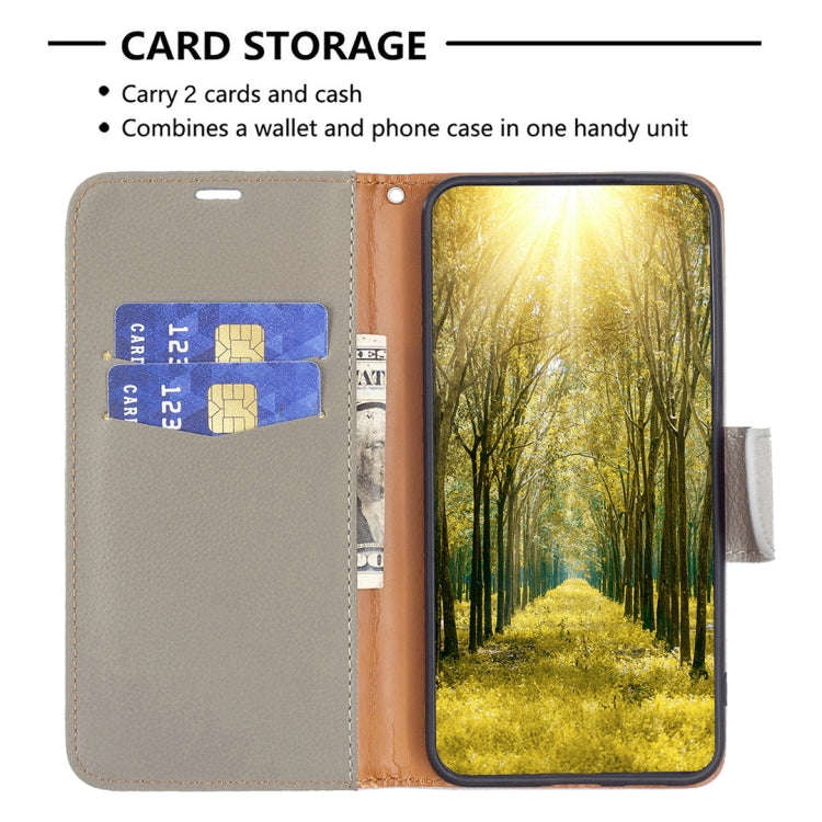 Litchi Texture Pure Color Flip Leather Phone Case, For iPhone 16 Pro Max, For iPhone 16 Pro, For ...