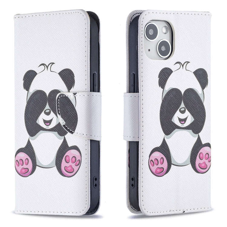 Colored Drawing Pattern Flip Leather Phone Case, For iPhone 15 Pro Max, For iPhone 15 Pro, For iP...