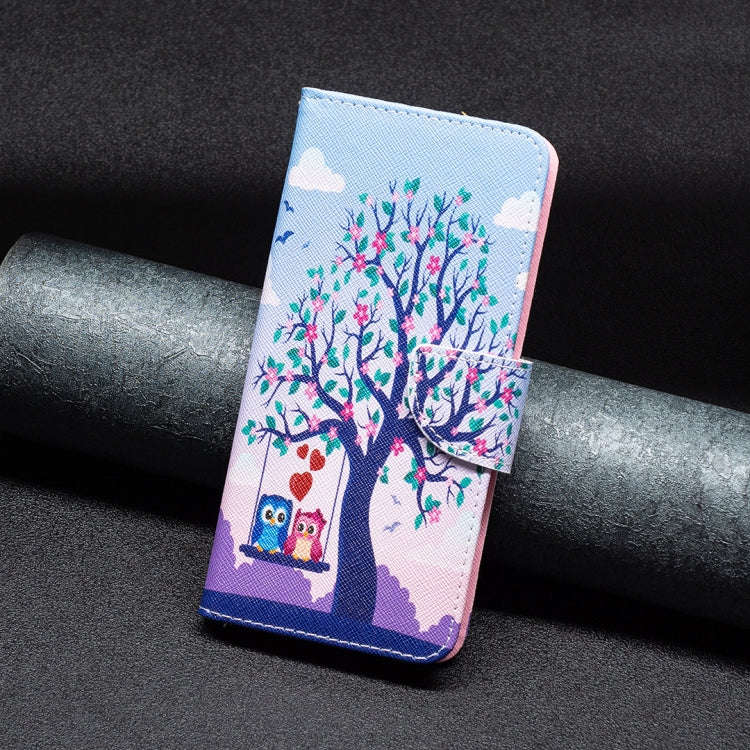 Colored Drawing Pattern Flip Leather Phone Case, For iPhone 16 Pro Max, For iPhone 16 Pro, For iP...