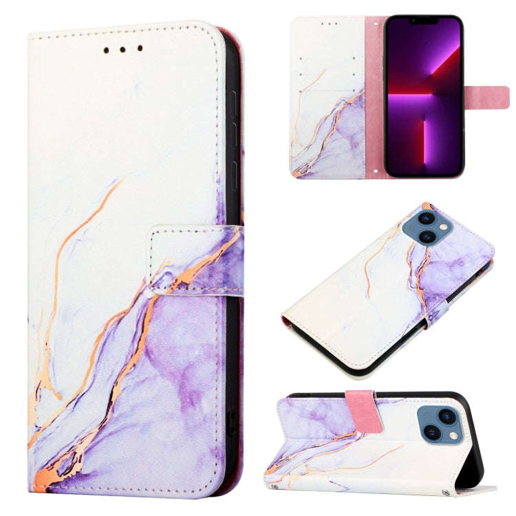 PT003 Marble Pattern Flip Leather Phone Case, For iPhone 17e / 16e, For iPhone 16 Pro Max, For iP...