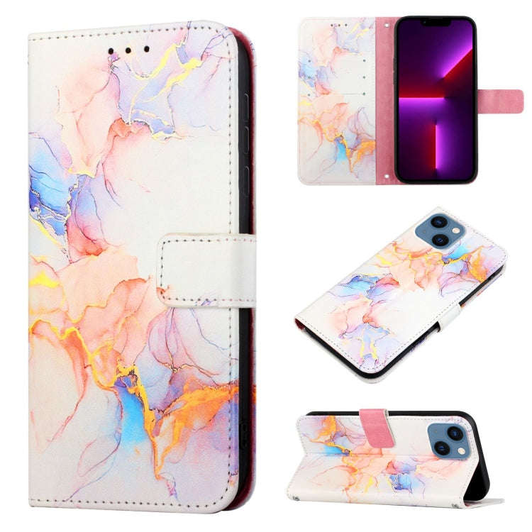 PT003 Marble Pattern Flip Leather Phone Case, For iPhone 17e / 16e, For iPhone 16 Pro Max, For iP...