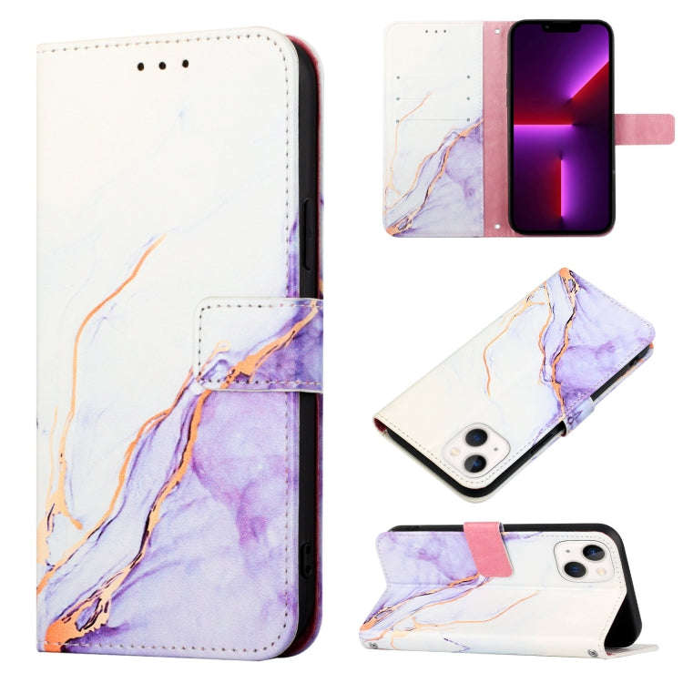 PT003 Marble Pattern Flip Leather Phone Case, For iPhone 17e / 16e, For iPhone 16 Pro Max, For iP...