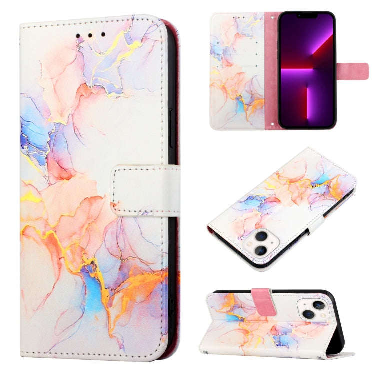 PT003 Marble Pattern Flip Leather Phone Case, For iPhone 17e / 16e, For iPhone 16 Pro Max, For iP...