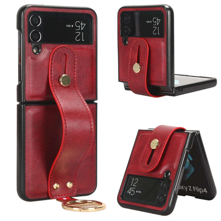 Wristband Leather Back Phone Case, For Samsung Galaxy S24 Ultra 5G, For Samsung Galaxy M34 5G, Fo...