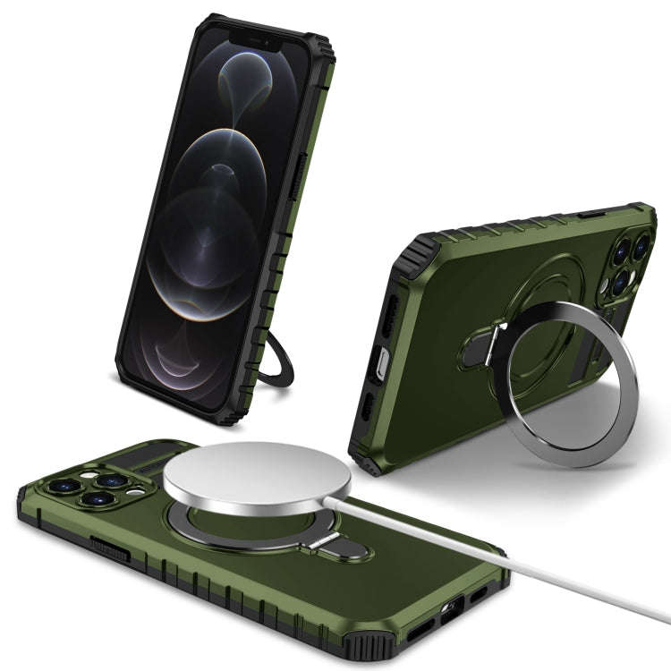 MagSafe Magnetic Holder Phone Case, For iPhone 13 Pro Max, For iPhone 13 Pro, For iPhone 13, For ...