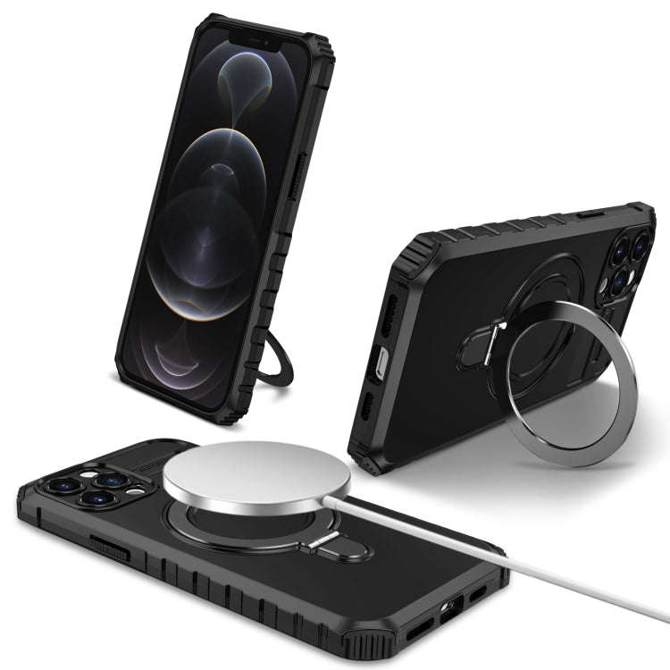 MagSafe Magnetic Holder Phone Case, For iPhone 13 Pro Max, For iPhone 13 Pro, For iPhone 13, For ...