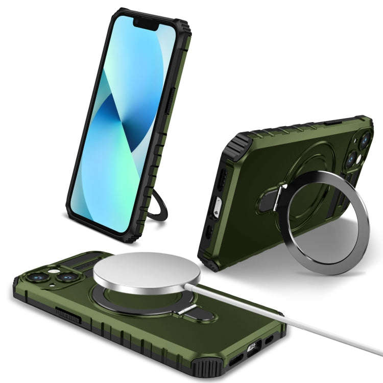 MagSafe Magnetic Holder Phone Case, For iPhone 13 Pro Max, For iPhone 13 Pro, For iPhone 13, For ...