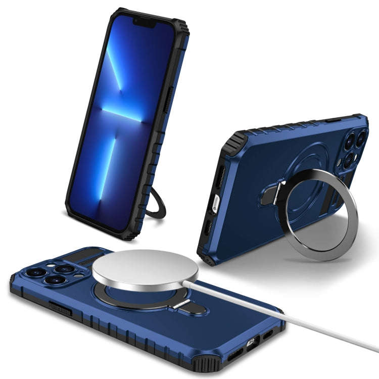 MagSafe Magnetic Holder Phone Case, For iPhone 13 Pro Max, For iPhone 13 Pro, For iPhone 13, For ...