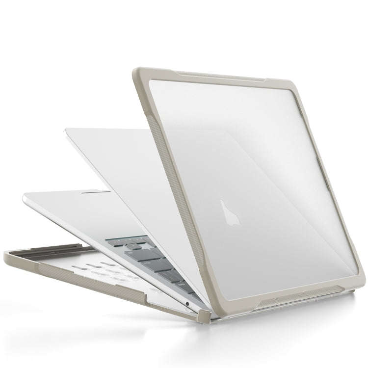Translucent Laptop Protective Case, For MacBook Air 13.6 inch A2681 2022 / M3 2024 A3113 / M4 202...