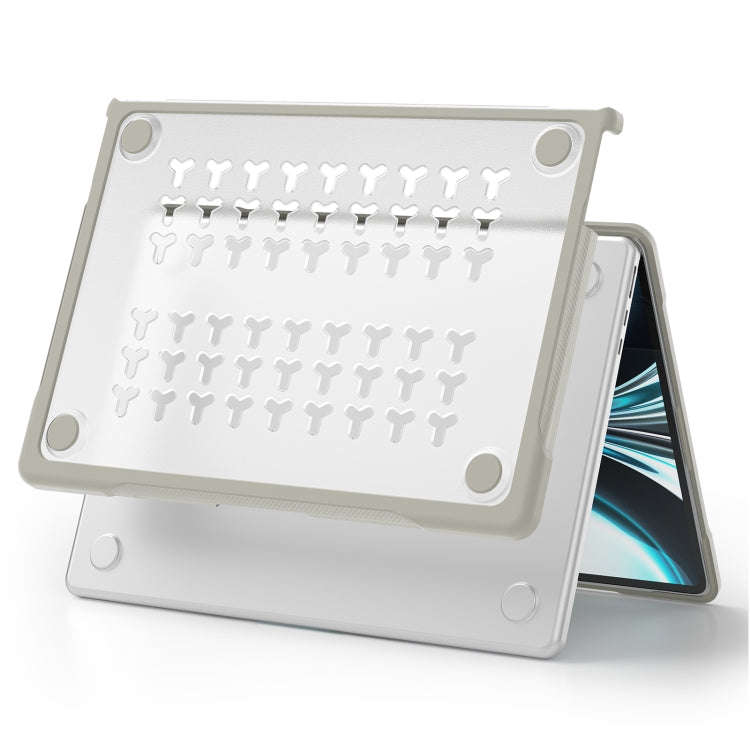 Translucent Laptop Protective Case, For MacBook Air 13.6 inch A2681 2022 / M3 2024 A3113 / M4 202...