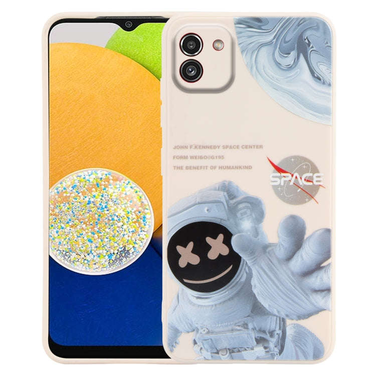 Martian Astronaut Pattern Shockproof Phone Case, For Samsung Galaxy A23 5G / 4G, For Samsung Gala...